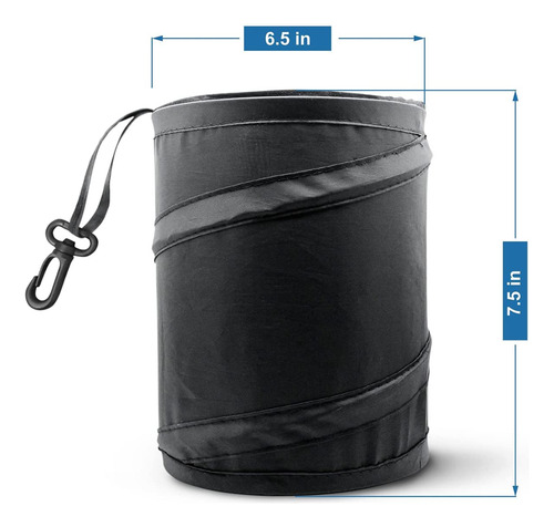 Cubo De Basura Coche, Cubo De Basura Portátil, Bolsa P...