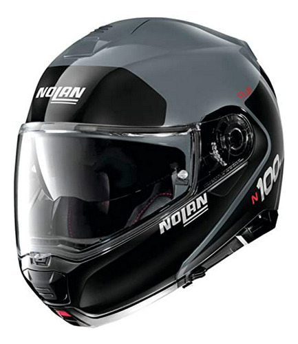 Casco Modular Moto Nolan N100-5 Plus Gris Antracita