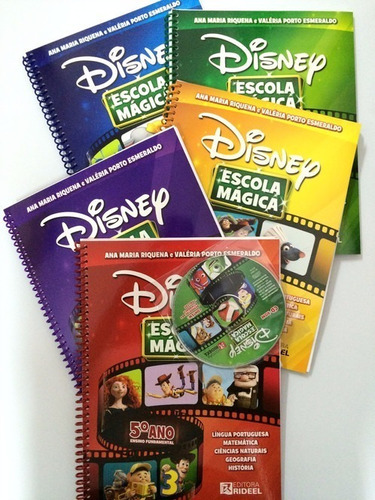 Coleção Pedagógica Disney Escola Mágica - 1º Ao 5º Ano