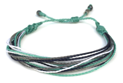  Pulsera De Cuerda De Surf De Color Azul Aguamarina Hom...