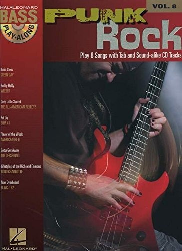 Punk Rock Bass Playalong Volume 8