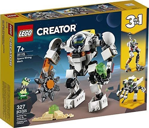 Set Juguete De Construc Lego Creator Space Mining Mech 3115