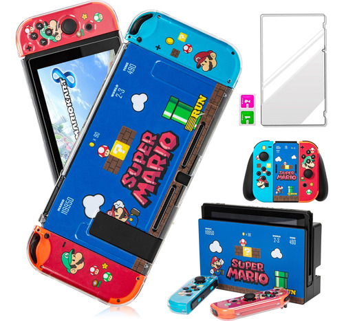 Oqpa Para Nintendo Switch Skin Cute Kawaii Cartoon Character