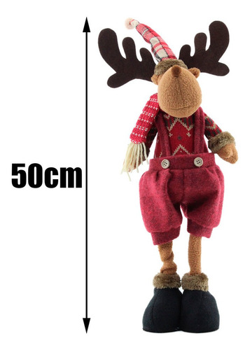 Kit Trio Boneco De Neve Papai Noel Rena Natal 50cm Decoração | Parcelamento sem juros Kit Trio Boneco De Neve Papai Noel Rena Natal 50cm Decoração | Parcelamento sem juros