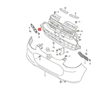 Comprar Guia Paragolpe Delantero Der. Suzuki Alto 800 Ga 2016-19