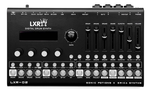 Erica Synths Lxr-02 Desktop Digital Drum Synthesizer