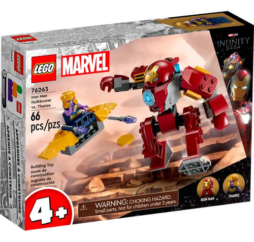 Hulkbuster De Iron Man Vs. Thanos Bloques Lego Febo