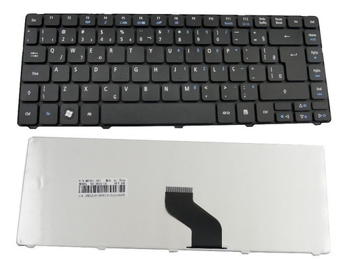 Teclado Do Notebook Acer Aspire 4740-5894 4745-7321 Original