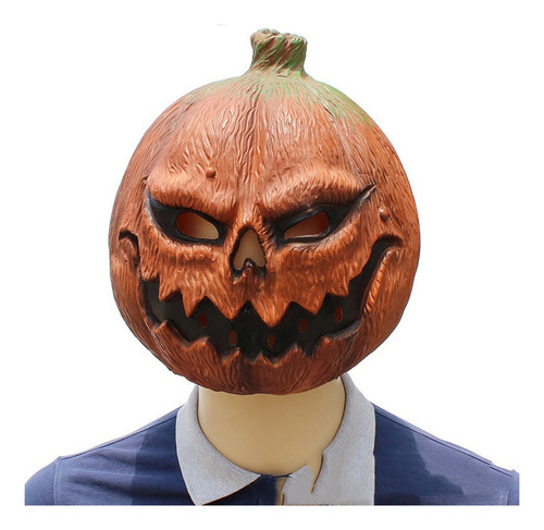 Máscara De Cabeza De Calabaza De Halloween