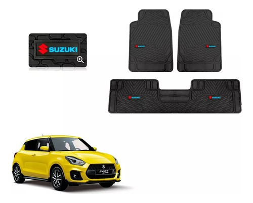 Tapetes Class Cov 3pz Logo Suzuki Swift Boosterjet 2022 2023