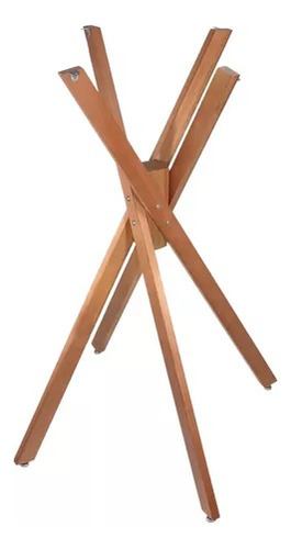 Mesa Bistro Pulpito Akemi 60cm Redonda Vidro Temperado 95cm Alta Bar Jt Home