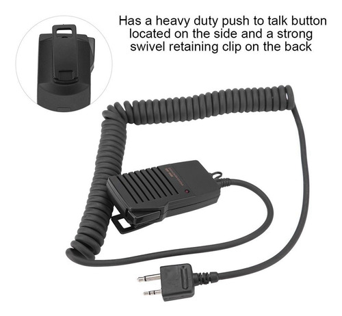 Micrófono Con Altavoz Portátil 4x Para Ic-v8 V85 V82 Ic-t2h