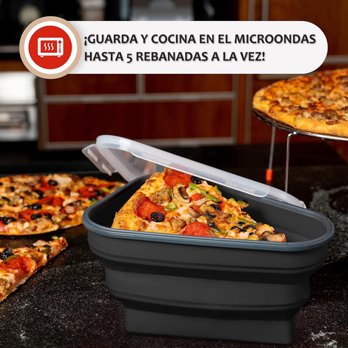 Contenedor De Caja De Pizza Plegable Triangular