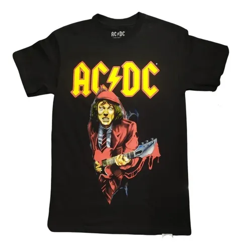Playeras de ac dc originales hotsell