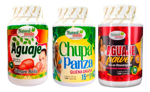 Aguaje + Chupa Panza + Power - g a $30000