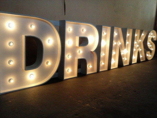 Letras Gigantes Para Cumpleaños Canning