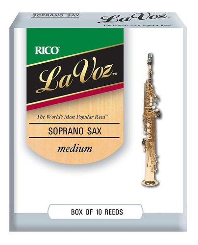 Cañas Daddario La Voz Saxo Soprano Ric10md