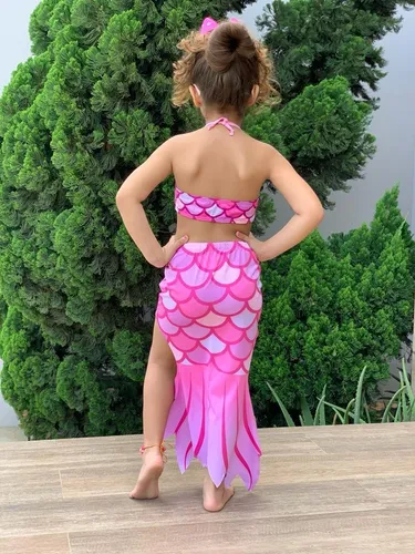 Saia com cheap calda de sereia