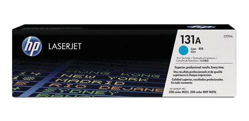 Cartucho De Toner Hp 131a Cian Original Laserjet Cf211a
