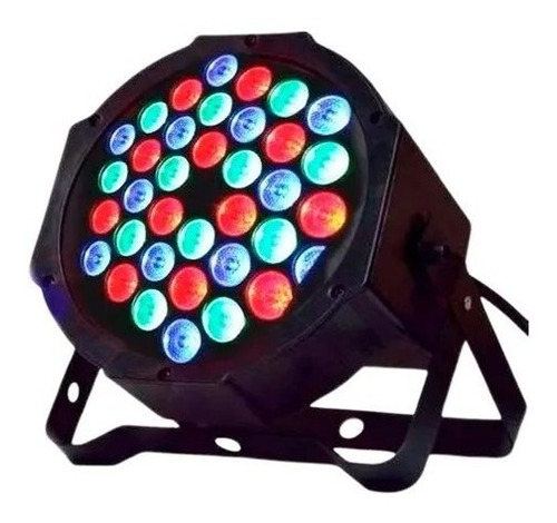 Luz Proton Par 36 Luces Dj Audioritmica Dmx Iluminacion Led