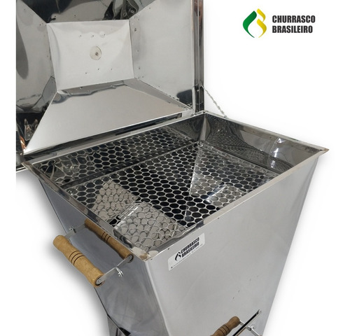 Churrasqueira Bafo 20kg Inox Cupim Costela Alta Qualidade