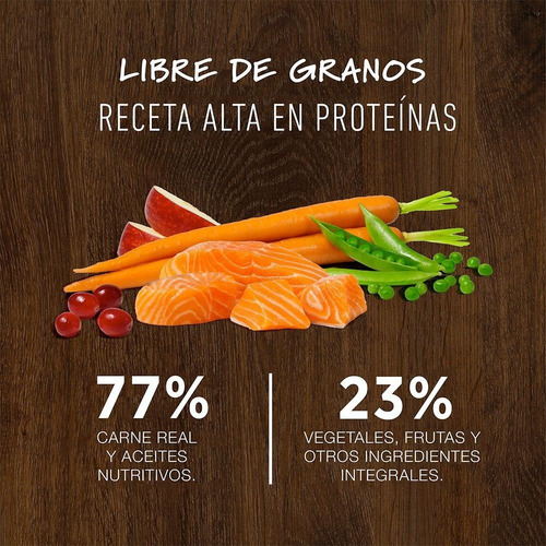 Imagen 3 de 6 de Croquetas Instinct Salmon 2 Kg Para Gatos