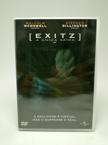 Exitz - A Única Saída - Dvd - Malcolm Mcdowell - Anu Bathla