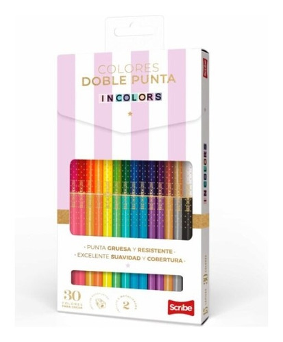 Colores Incolors/scribe X 30 