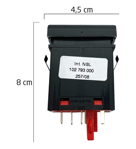 Botão Interruptor Fox 2004/2010 Farol De Neblina Original