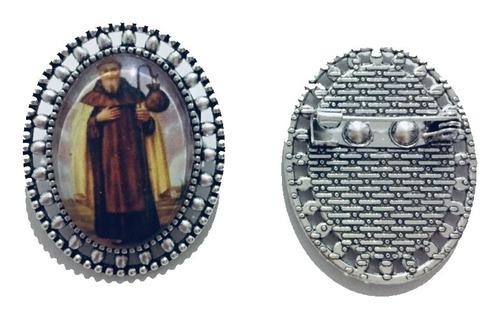 50 Pin Prendedor San Hilarion De Gaza ( 50 Piezas )