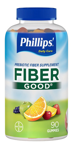 Suplementos De Fibra De Gomita De Phillips', 90 Unidades