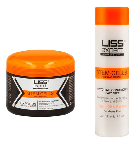 Liss Expert Acondicionador + Alisado 250g Celulas Madre