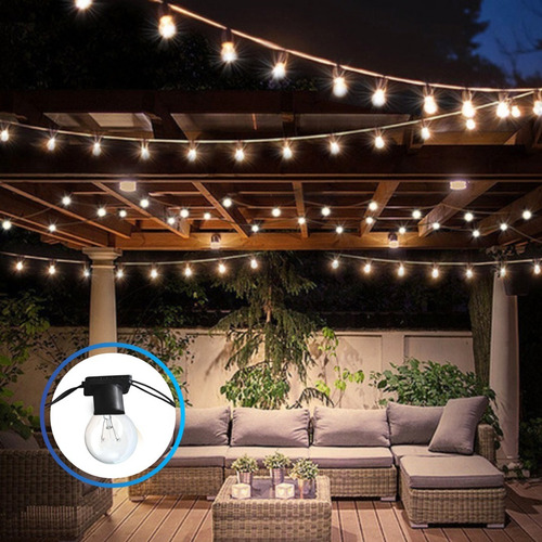 Varal De Luzes Festao 75 Mts Com 75 Lampadas Inclusas Barato