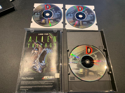 D Long Box Playstation Ps1 (Usado)