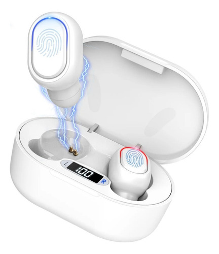 Audífonos In-ear Inalámbricos Bluetooth 5.1 1hora Aut114