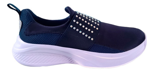 Tenis Meter Brillo Tendencia Mujer Juvenil Comodo Moda 