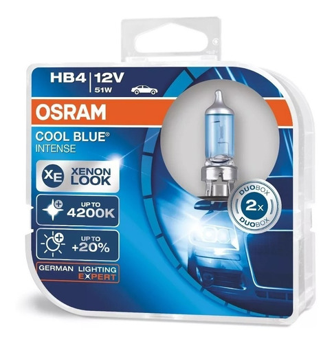 Lampara Hb4 Osram Cool Blue Intense Luz Blanca (par)