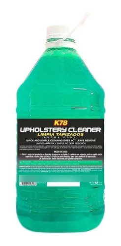 K78 Upholstery Cleaner Limpia Tapizados Alfombras Cuero 5 L