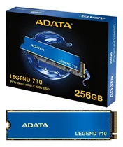 Comprar Ssd 256gb Original Adata Legend 710 3d Nand Nvme Pcie Gen3 X4 M.2 2280 Leitura 2100mbu002Fs, Gravação 1000mbu002Fs - Aleg-710-256gcs Para Notebook E Pc