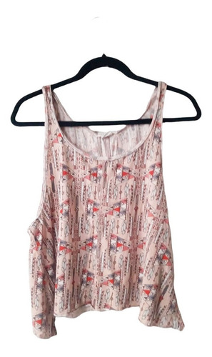 Tank Top Estampado Nativo Americano Billabong Talla M