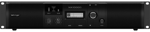 Behringer Nx1000d Amplificador 1000 Watts Potencia Poder Color Negro Potencia de salida RMS 1000 W