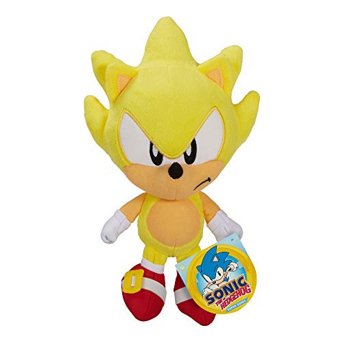 Sonic The Hedgehog Super Sonic - Figura De Peluche Coleccion