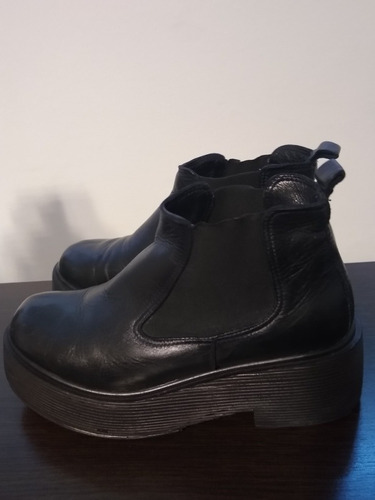 Botas Cuero Vacuno 100% Febo Negras Mujer Oferta