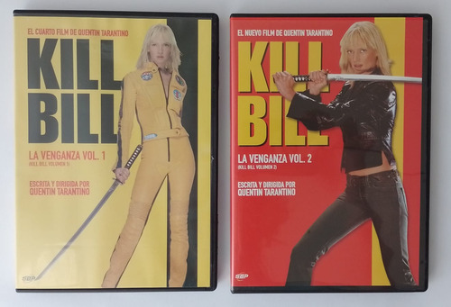 Dvd Pack Kill Bill 1 Y 2 - Original- Usado- Impecable