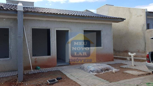 Casa Com 3 Dormitórios À Venda, 57 M² Por R$ 210.000,00 - Passauna - Araucária/pr - Ca0386