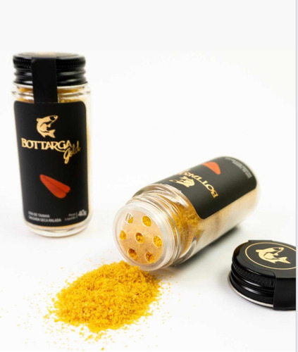Ovas De Tainha Salgada Seca Ralada Bottarga Gold Kit 6 X 40g