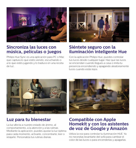 Bridge Philips Hue Puente De Conexión Controlable Vía Wi-fi