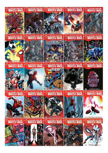  Colección Spider-man: Universo Araña - 25 Tomos