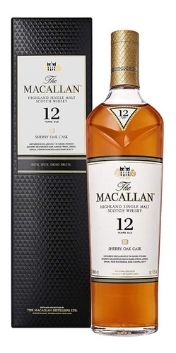 Whisky The Macallan 12 Años Sherry Oak Cask 700ml. 