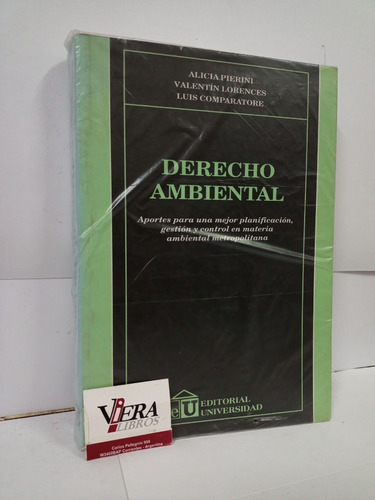 Derecho Ambiental. Pierini - Lorences - Comparatore